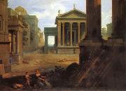 Lemaire, Jean Square in an Ancient City oil painting